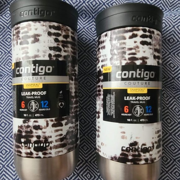 Contigo Other - Contigo Couture Snakeskin Travel Mug, 16oz x2